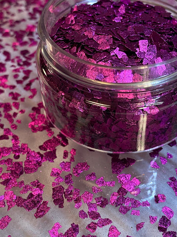 Magenta Chromatic Flakes