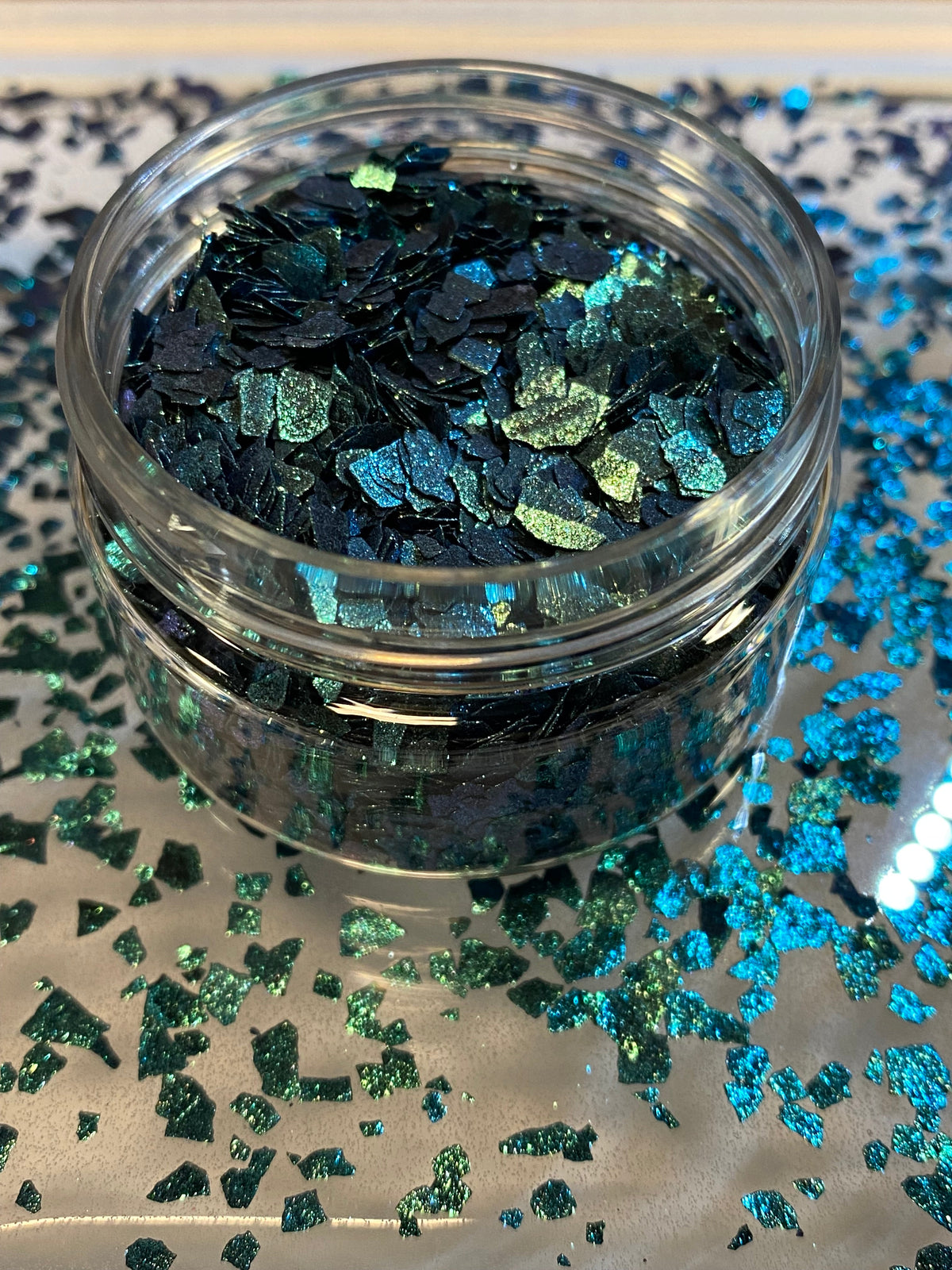 Emerald Chromatic Flakes