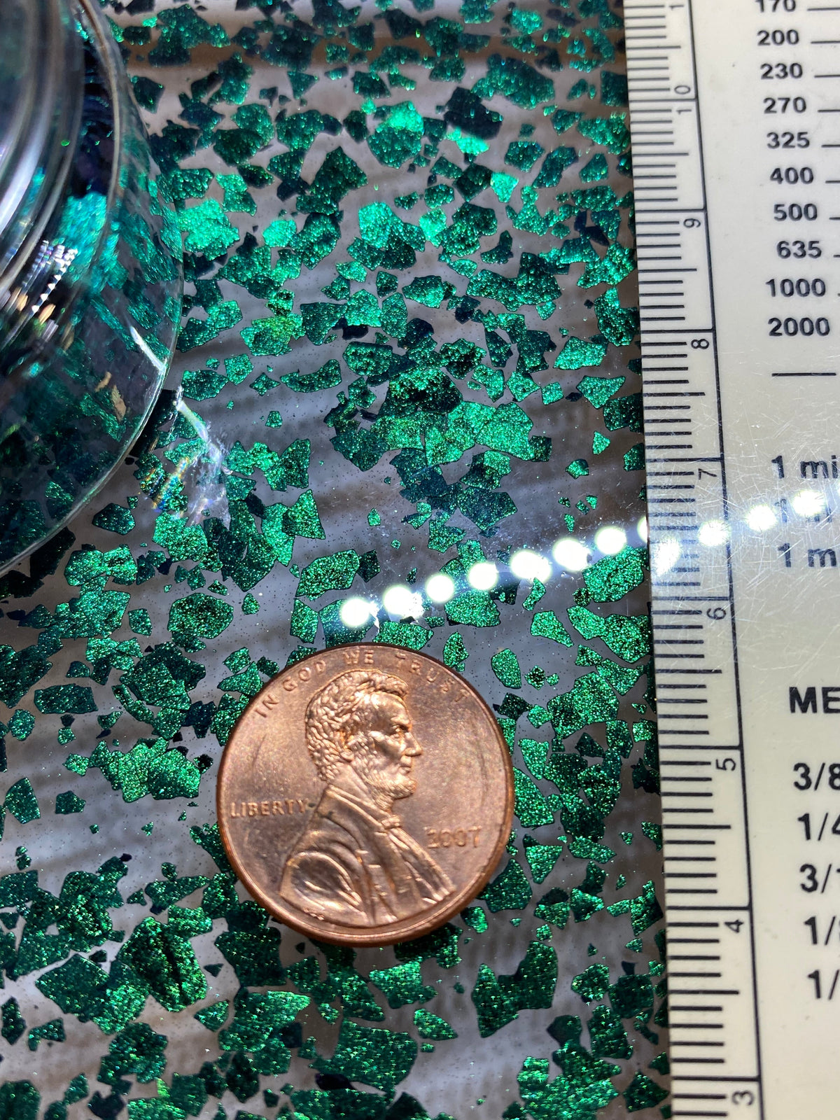 Malachite Chromatic Flakes